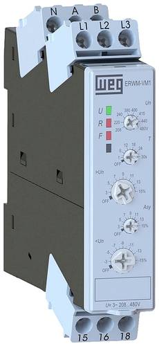 WEG 12337266 ERWM-VM1-01D90 Überwachungsrelais Multifunktional 1 St. 1 Öffner, 1 Schließer von WEG
