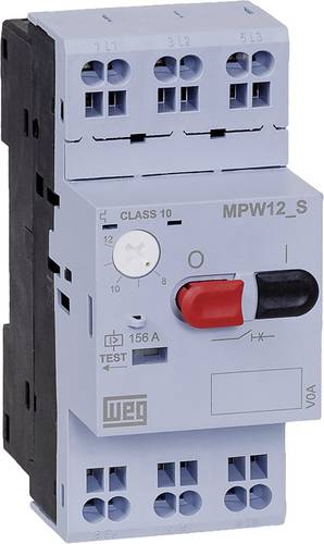 WEG 12500992 MPW12-3-D004S Motorschutzschalter einstellbar 0.4A 1St. von WEG