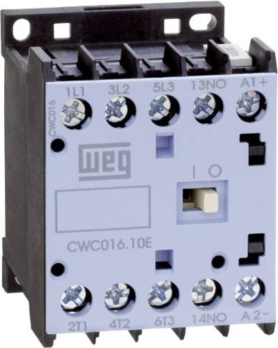 WEG CWC012-01-30C03 Schütz 3 Schließer 5.5kW 24 V/DC 12A mit Hilfskontakt 1St. WEG CWC012-01-30C03 Schütz 3 Schließer 5.5kW 24 V/DC 12A mit Hilfskontakt 1St. von WEG