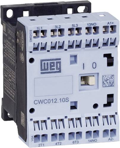 WEG CWC012-10-30C03S Schütz 3 Schließer 5.5kW 24 V/DC 12A mit Hilfskontakt 1St. WEG CWC012-10-30C03S Schütz 3 Schließer 5.5kW 24 V/DC 12A mit Hilfskontakt 1St. von WEG