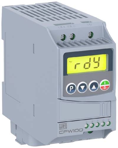 WEG Frequenzumrichter CFW100 B 02P6 S1 0.37kW 1phasig 110 V, 127V von WEG
