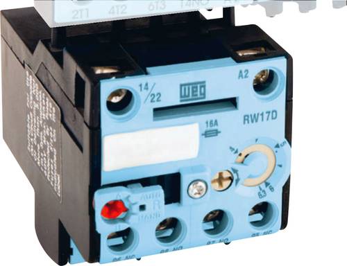 WEG Motorschutzrelais 1 Öffner, 1 Schließer RW17-1D3-D008 1St. von WEG