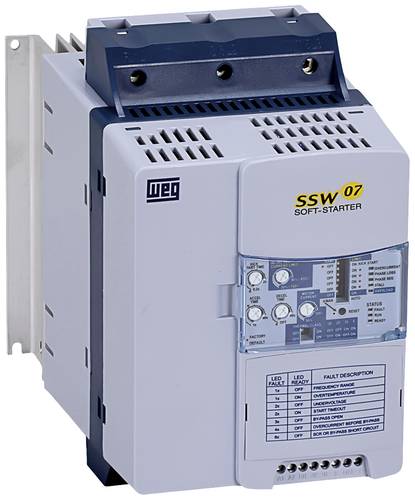 WEG SSW07 0045 T5 SZ 10194173 Sanftstarter Motorleistung bei 400V 22kW Motorleistung bei 230V 11kW 2 WEG SSW07 0045 T5 SZ 10194173 Sanftstarter Motorleistung bei 400V 22kW Motorleistung bei 230V 11kW 2 von WEG