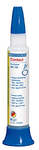 WEICON Contact VM 120 Cyanacrylatkleber 60g zum Verkleben von Metallen aller Art von WEICON