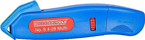 WEICON TOOLS Kabelmesser No. S 4-28 Multi | mit Abisolierfunktion im Gehäuse von WEICON