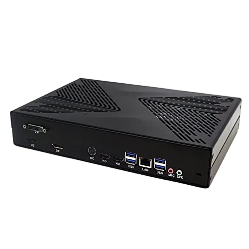 Mini PC Gaming Computer Core i7 9700F GeForce GTX 1650 4 GB GDDR5 Desktop Gaming Slim Computer Windows 11 Pro 32 GB RAM 512 GB SSD, 1 TB HDD, RJ45 Gigabit Ethernet, HD DP DVI, Dual WiFi 6, BT 5.2 von WEIDIAN