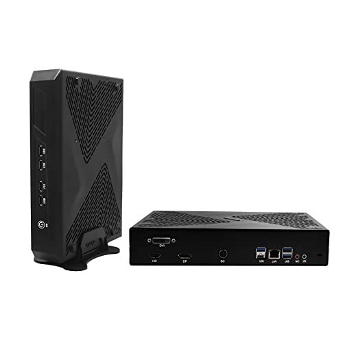 Mini PC i9, Mini Gaming Computer, Core i9-11900 der 11th Gen (bis zu 5,2 GHz) mit GTX1650, 16GB DDR4, 1TB NVMe SSD, HDMI, DP, DVI Triple Display Ausgang, Gaming Mini Desktop Computer WiFi6, BT5.2 von WEIDIAN