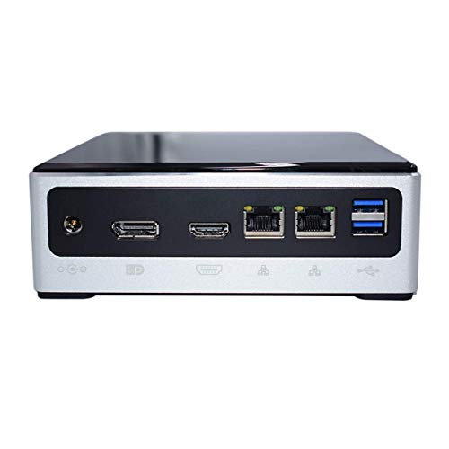 WEIDIAN Mini-PC-Desktop-Computer der 10. Generation Quad Core i7 10510U Desktop-Computer HD, Typ C, DP, Mini PC Computer, 16 GB RAM, 256 G SSD, WLAN, BT4.0-Mini-Computer Windows 11 / Linux von WEIDIAN