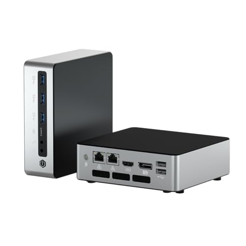 WEIDIAN i5 Mini PC 8K Mini Computer 1235U(bis zu 4,40 GHz) 32GB DDR5 RAM 1TB SSD 1TB NVME SSD Windows 11 Pro i5 Mini Desktop Unterstützung WIFI6&BT5.1/5.2, 3*Display, 2*Gigabit LAN, 5*USB, 2*M.2 SSD von WEIDIAN