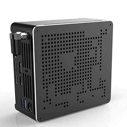 Windows 11 Pro Mini-PC i9 9880H Mini-Desktop-Computer 64 GB RAM 512 GB SSD 2 TB HDD Slim Desktop Computer RJ45 LAN, HD 2.0, DP, TPC, USB 3.0, Dual WiFi, BT 4.2 Business Office Home Small Computer von WEIDIAN