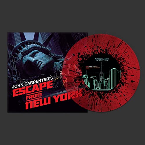 Escape From New York (Original Soundtrack) - Transparent Red/Black Splatter Vinyl [Vinyl LP] von SILVA SCREEN