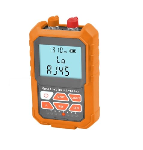 WEIJICUI Glasfaser Tester, 2-in-1-Multifunktions-SG01-FTTH-Optik-Leistungsmesser, Optische Lichtquelle Und 5 MW Visueller Fehlerorter Mit RJ45-Netzwerktest von WEIJICUI