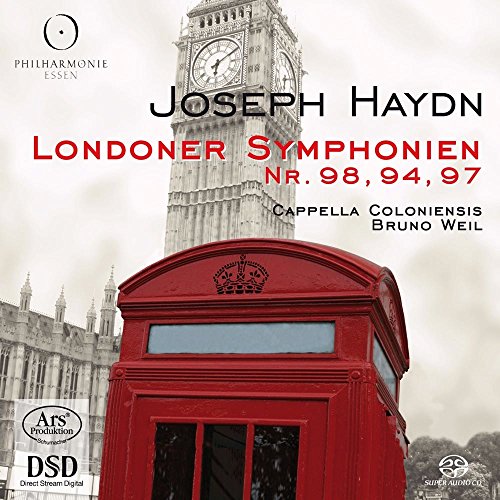 Haydn: Londoner Sinfonien Vol.2 (Sinfonien Nr.98, 94, 97) von WEIL/CAPELLA COLONIENSIS