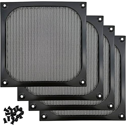 WEITAI 140 Mm Desktop Computer GehäUse LüFter, Filter Gitter, Staubdichte GehäUse Abdeckung mit Schrauben, Rahmen, 4 Pack WEITAI 140 Mm Desktop Computer GehäUse LüFter, Filter Gitter, Staubdichte GehäUse Abdeckung mit Schrauben, Rahmen, 4 Pack von WEITAI