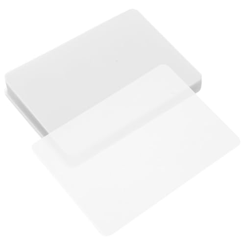 WEKADRIN 100 Blatt Fotoschutzfolie Laminierpapier Dokumentenschutz Klare Seitenschutzfolien Laminiertaschen Taschenschutz Laminiertaschen Laminierpapier Transparentes Pvc von WEKADRIN