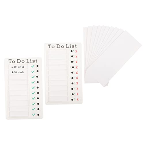 WEKADRIN 1Satz To Do Liste Planungsboard Für Erwachsene Teiliges Abwischbar Wiederverwendbar Mit Blanko Motivkarte Für Tägliche Aufgaben Und Familienorganisation von WEKADRIN