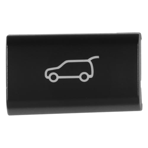 WEKADRIN Heckklappensteuerungstaste Kfz -teile Heckklappenschalter Heckklappe Release -taste Kfz-ersatzteile Auto Schalter Taste Abdeckung Autoersatzteile Stammschalter Black Abs von WEKADRIN