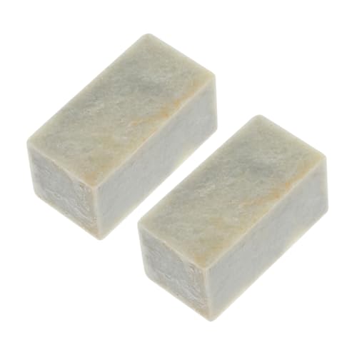 WEKAMOS 2 Pcs Chinesische Steinversiegelungswerkzeuge Blank Qingtian Stone Seehal von WEKAMOS