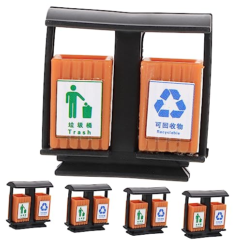 WEKAMOS 5Stücke Mülleimer DIY Mülltonnen für Sandtisch Mini Figuren Niedliche Dekoration für Puppenhaus und Mini Zubehör für Bastelprojekte WEKAMOS 5Stücke Mülleimer DIY Mülltonnen für Sandtisch Mini Figuren Niedliche Dekoration für Puppenhaus und Mini Zubehör für Bastelprojekte von WEKAMOS