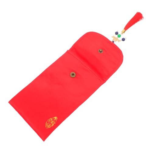 WEKAMOS rote Umschlagtasche briefumschläge Frühling Festival Red Envelope rote pakete chinesisch roter Umschlag Hochzeit Inhaber von Hochzeitsgeldern Chinesisches Paket Geldpaket Stoff von WEKAMOS