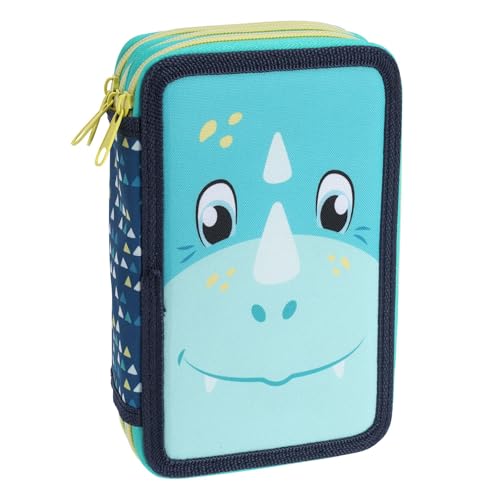 Well Home Schreibwaren-Set, Dino Design, blau, 18 Filzstifte, 18 Buntstifte und unverzichtbares Zubehör Well Home Schreibwaren-Set, Dino Design, blau, 18 Filzstifte, 18 Buntstifte und unverzichtbares Zubehör von WELL HOME MOBILIARIO & DECORACIÓN