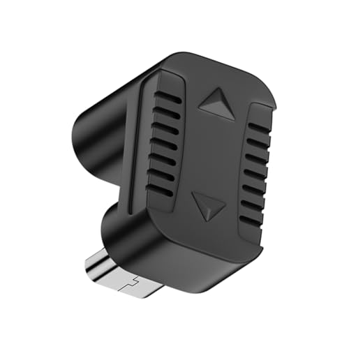 WELLDOER Konverter Typ C Buchse auf Micro-USB-Stecker, 480 Mbit/s, Typ C auf Micro-USB, 90 Grad abgewinkelt, für USB-C-Verlängerungsstecker, unterstützt keine Funktion WELLDOER Konverter Typ C Buchse auf Micro-USB-Stecker, 480 Mbit/s, Typ C auf Micro-USB, 90 Grad abgewinkelt, für USB-C-Verlängerungsstecker, unterstützt keine Funktion von WELLDOER