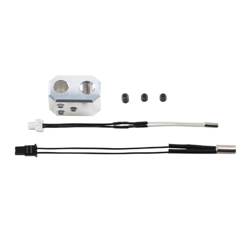 WELLDOER Thermistor Heizstab Heizblock Thermometer MK4 Hotend Heizpatrone 24V 40W von WELLDOER