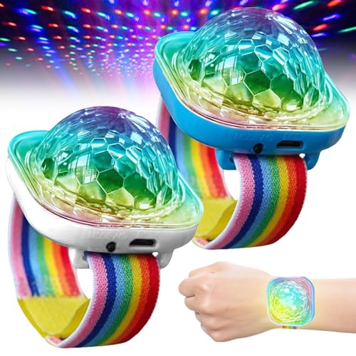 Klein Discokugel Armband, 2 Stück Disco Kugel Armband, Disco Ball Licht, Mini Discokugel Licht, Discokugel-Kinderarmband-Licht, lein Discokugel Armband, Disco Licht für Kind Party Klein Discokugel Armband, 2 Stück Disco Kugel Armband, Disco Ball Licht, Mini Discokugel Licht, Discokugel-Kinderarmband-Licht, lein Discokugel Armband, Disco Licht für Kind Party von WELLXUNK
