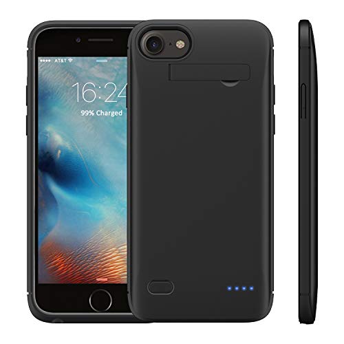 WELUV Akkuhülle für iPhone 6 6s 7 8 SE 2020 ladehülle 4000mAh mit Ständer Batterie Case Ultra Dünn Akku hülle ladehuelle Handyhülle Schutzhülle Backup Powerbank Schwarz Geschenk Neu WELUV Akkuhülle für iPhone 6 6s 7 8 SE 2020 ladehülle 4000mAh mit Ständer Batterie Case Ultra Dünn Akku hülle ladehuelle Handyhülle Schutzhülle Backup Powerbank Schwarz Geschenk Neu von WELUV