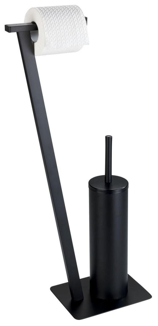 WENKO WC-Garnitur Lirio schwarz WENKO WC-Garnitur Lirio schwarz von WENKO
