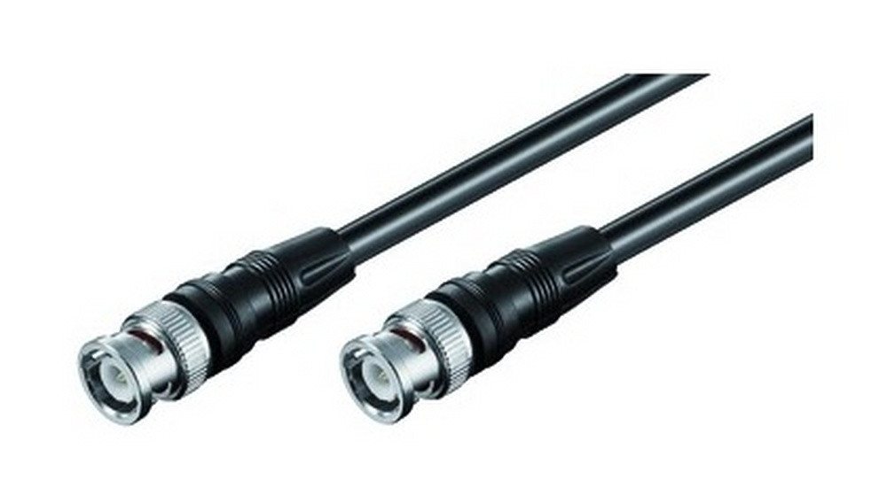Goobay TV-Kabel, Koaxkabel mit BNC Stecker 10m 75 Ohm doppelt geschirmt schwarz Goobay TV-Kabel, Koaxkabel mit BNC Stecker 10m 75 Ohm doppelt geschirmt schwarz von Goobay