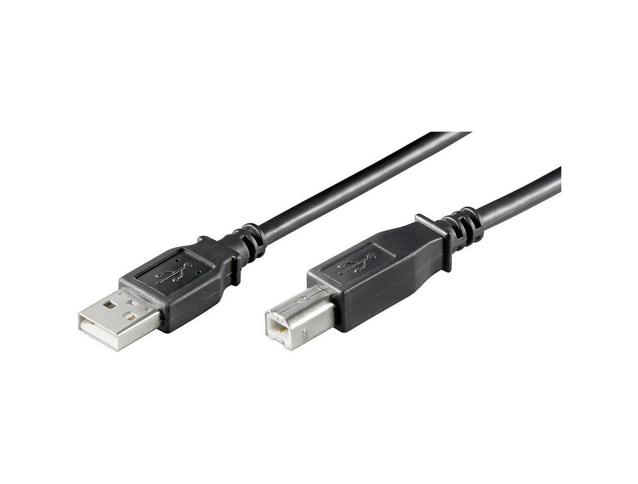 WENTRONIC USB Kabel A -> B St/St 5.00m sw USB-Kabel von WENTRONIC