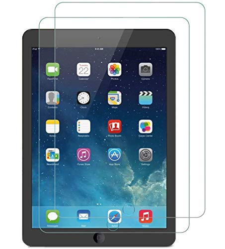 WEOFUN 2 Stück Schutzfolie Kompatibel mit iPad Air/iPad Air 2/ iPad Pro 9.7" [0.33mm, Anti-Kratzen, Anti Fingerprint, 9H Härte] Displayschutzfolie von WEOFUN