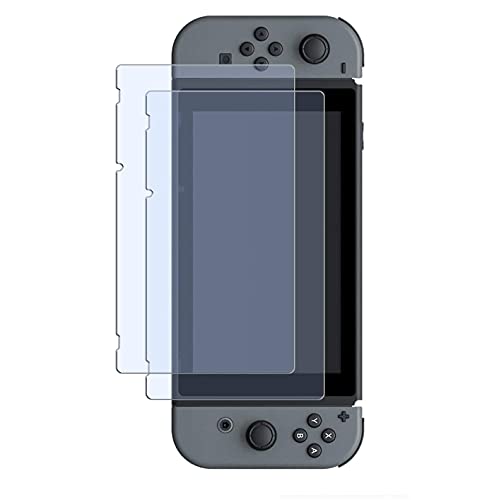 WEOFUN [2 Stück] Schutzfolie für Nintendo Switch, Displayschutzfolie für Nintendo Switch 2019/2018/2017 [0.33mm, 9H, Ultra-klar] von WEOFUN