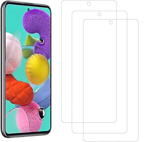 WEOFUN 3 Stück Schutzfolie Kompatibel mit Samsung Galaxy A53 5G / A52 / A52 5G / A51 / A51 5G [0.33mm, Anti-Kratzen, Anti Fingerprint, 9H Härte] von WEOFUN