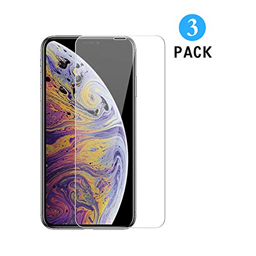 WEOFUN 3 Stück Schutzfolie Kompatibel mit iPhone 11 Pro Max/iPhone XS Max [0.33mm, Anti-Kratzen, Anti Fingerprint, 9H Härte] von WEOFUN