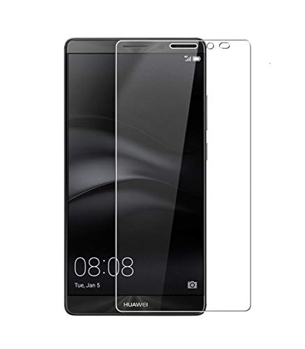 WEOFUN 3 Stück Schutzfolie für Huawei Mate 8, Ultra-klar Displayschutzfolie für Huawei Mate 8 [0.33mm, 9H Härtegrad] von WEOFUN