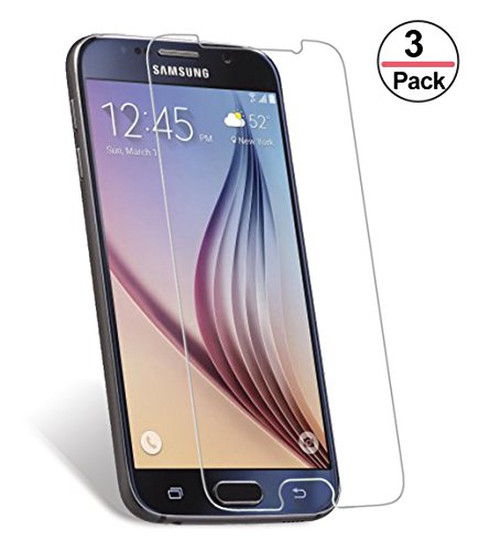 WEOFUN 3 Stück Schutzfolie für Samsung Galaxy S6, Displayschutzglas für Samsung Galaxy S6 WEOFUN 3 Stück Schutzfolie für Samsung Galaxy S6, Displayschutzglas für Samsung Galaxy S6 von WEOFUN