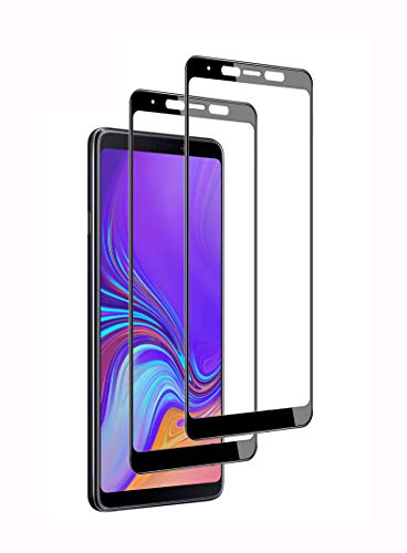 WEOFUN 3D Panzerfolie für Samsung A9 2018 [2 Stück] ，Schutzfolie für Samsung A9 2018 [ 9H Härte Displayschutz, Anti-Kratzen, Anti-Öl, Anti-Bläschen ] - Schwarz von WEOFUN