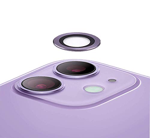 WEOFUN Kamera Schutzfolie für iPhone 11, 360 Grad Full Coverage Kameraschutzhülle Metall Kamera Linse Displayschutzfolie, 9H Härte, Anti-Kratzer, Hochauflösend-lila WEOFUN Kamera Schutzfolie für iPhone 11, 360 Grad Full Coverage Kameraschutzhülle Metall Kamera Linse Displayschutzfolie, 9H Härte, Anti-Kratzer, Hochauflösend-lila von WEOFUN