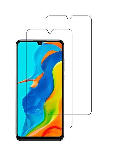 WEOFUN Panzerfolie für Huawei P30 Lite [2 Stück] ，Schutzfolie für Huawei P30 Lite [ 9H Härte Displayschutz, Anti-Kratzen, Anti-Öl, Anti-Bläschen ] von WEOFUN