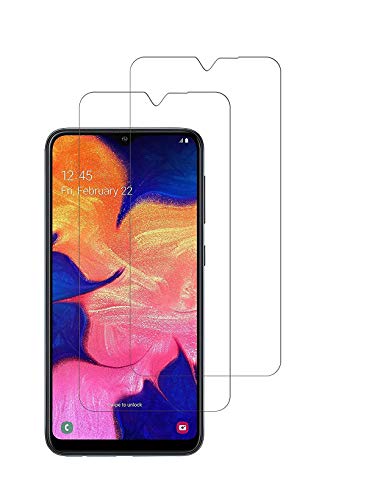 WEOFUN Panzerfolie für Samsung Galaxy A10/A10S，Schutzfolie kompatibel mit Samsung Galaxy A10/A10S [2 Stück], [ 9H Härte Displayschutz, Anti-Kratzen, Anti-Öl, Anti-Bläschen ] von WEOFUN