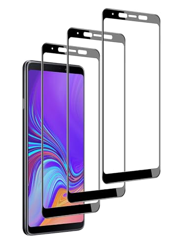 WEOFUN Panzerfolie für Samsung galaxy A9 2018 [3 Stück]，Schutzfolie für Samsung galaxy A9 2018 [ 9H Härte Displayschutz, Anti-Kratzen, Anti-Öl, Anti-Bläschen] von WEOFUN