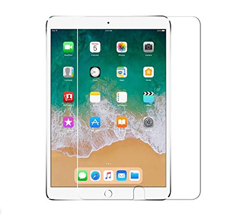 WEOFUN Schutzfolie kompatibel mit iPad 9/ iPad 8/ iPad 7(10.2'' 2021/2020/2019) / iPad Air 3 (10.5'' 2019) / iPad Pro 10.5, DisplaySchutzfolie [0.33mm, Anti-Kratzen, Anti Fingerprint, 9H Härte] von WEOFUN