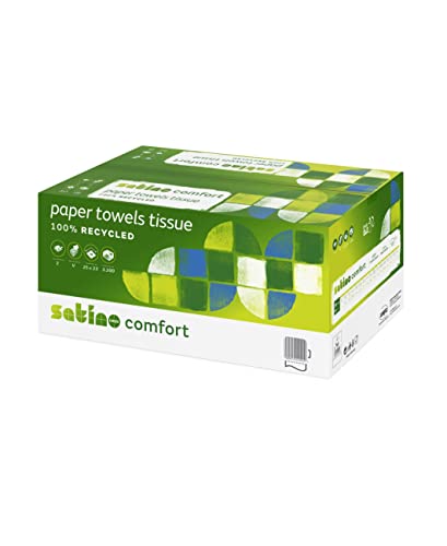 WEPA Comfort Falthandtuch 2lg C- Falz weiß 25 x 41cm 24 x 96 Tücher von WEPA Hygieneprodukte GmbH