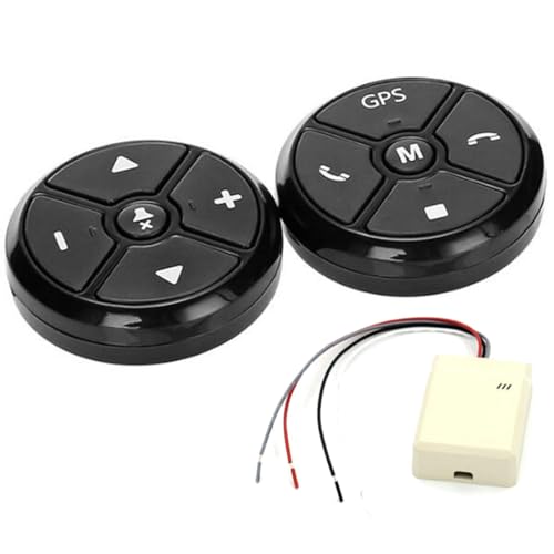 Universal Auto Lenkrad Fernbedienung Controller 10 Tasten Musik Wireless DVD GPS Navigation Radio Fernbedienung Tasten Universal Auto Lenkrad Fernbedienung Controller 10 Tasten Musik Wireless DVD GPS Navigation Radio Fernbedienung Tasten von WEPARTICULAR