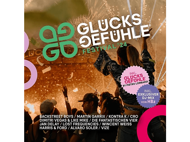 VARIOUS - Glücksgefühle '24 (3CD) (CD) von WEPLAY MUS