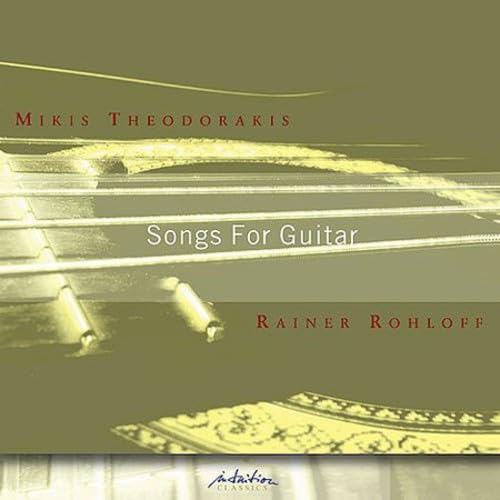 Theodorakis: Songs for Guitar von WERGO