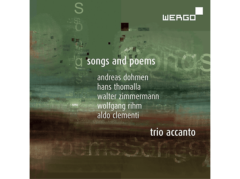 Trio Accanto - Songs And Poems (CD) von WERGO