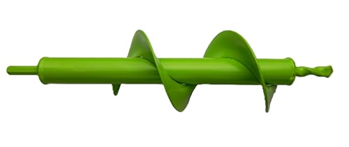 WERHE Erdbohrer für Bohrmaschine 80 mm Ø, 300 mm Läng – Gartenbohrer für Akkuschrauber zum Pflanzen, Blume und Löcher Graben – Grabungswerkzeug für Garten WERHE Erdbohrer für Bohrmaschine 80 mm Ø, 300 mm Läng – Gartenbohrer für Akkuschrauber zum Pflanzen, Blume und Löcher Graben – Grabungswerkzeug für Garten von WERHE